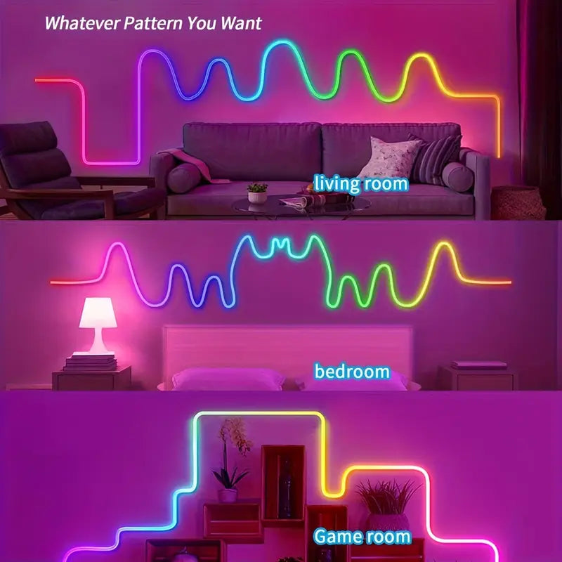 Neon LED Rope Light 5M