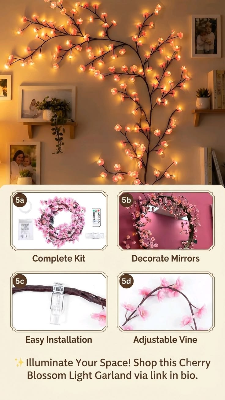 LED Fleurs de Cerisier