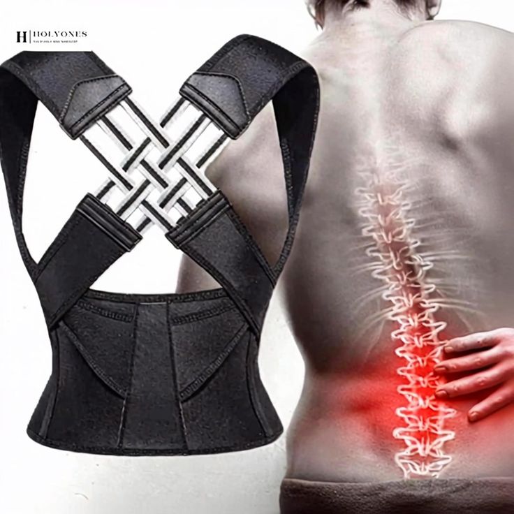 Correcteur de Posture Dorsale Réglable – Dos Droit & Épaules Alignées